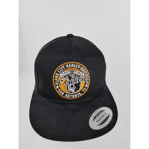 Cowboy’s Alamo City Harley Davidson Adjustable Baseball Cap Hat Snapback